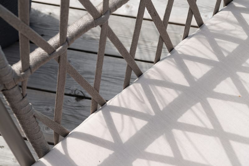 Lenestol Hillerstorp Jet Set Lounge - Beige - Hagemøbler & utemiljø - Stoler & Lenestoler - Utelenestoler