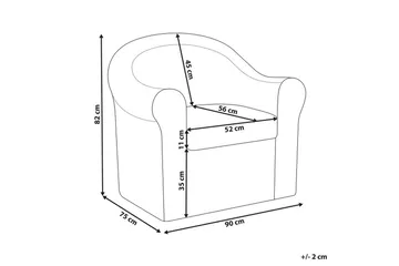 Lenestol Livadeia - Hagemøbler & utemiljø - Stoler & Lenestoler - Utelenestoler