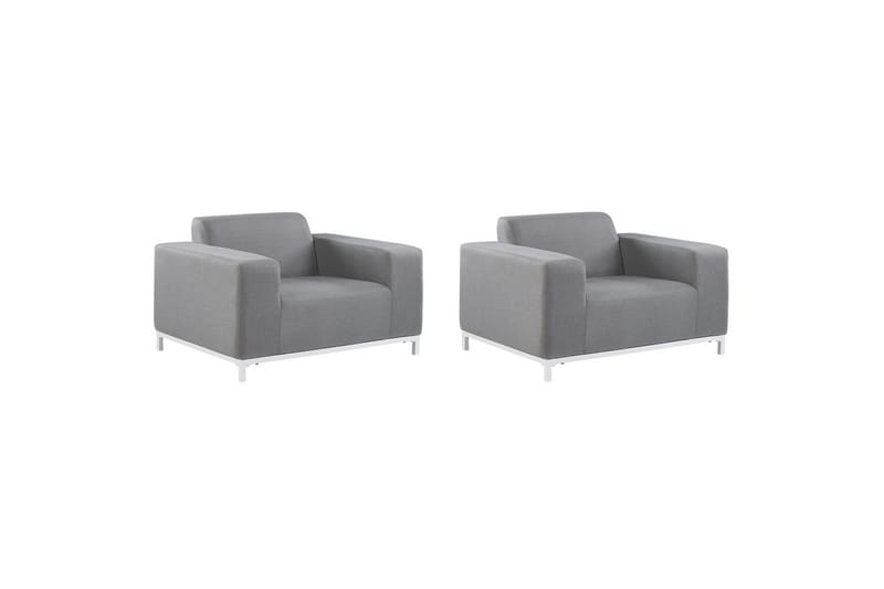 Lenestol sett på 2 Rovigo, Grå, hvit