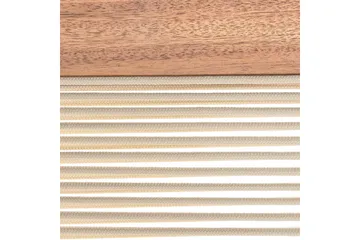 Lenestol Prossedi Beige/lyst tre - Beige/lyst tre - Hagemøbler & utemiljø - Stoler & Lenestoler - Solsenger & solvogner