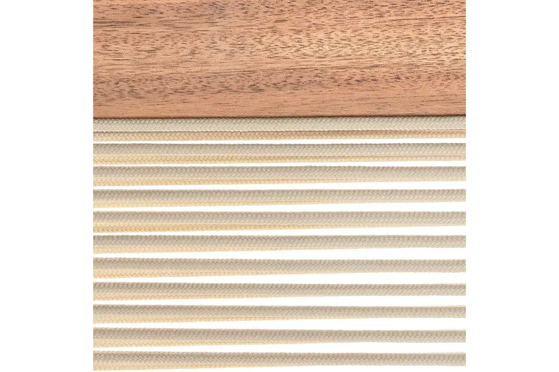 Lenestol Prossedi Beige/lyst tre - Beige/lyst tre - Hagemøbler & utemiljø - Stoler & Lenestoler - Solsenger & solvogner