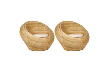 Lenestolsett for 2 Maiori - Hagemøbler & utemiljø - Stoler & Lenestoler - Utelenestoler