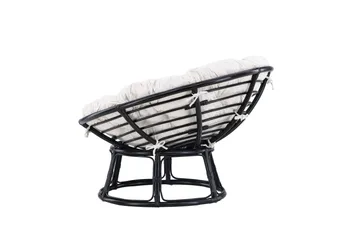 Loungestol Bonnie Svart/Hvit - Hagemøbler & utemiljø - Stoler & Lenestoler - Utelenestoler