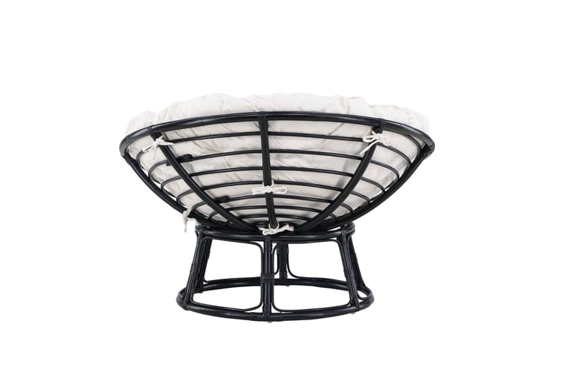 Loungestol Bonnie Svart/Hvit - Hagemøbler & utemiljø - Stoler & Lenestoler - Utelenestoler