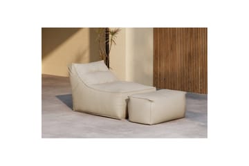 Loungestol Redang - Beige - Hagemøbler & utemiljø - Stoler & Lenestoler - Solstoler