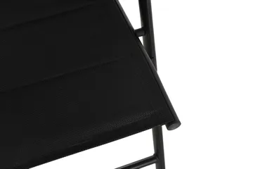 Maggie Polstret Regulerbar Stol Utendørs - Svart - Hagemøbler & utemiljø - Stoler & Lenestoler - Posisjonsstoler