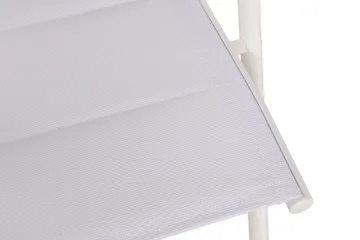 Maggie Polstret Regulerbar Stol Utendørs - Hvit - Hagemøbler & utemiljø - Stoler & Lenestoler - Posisjonsstoler