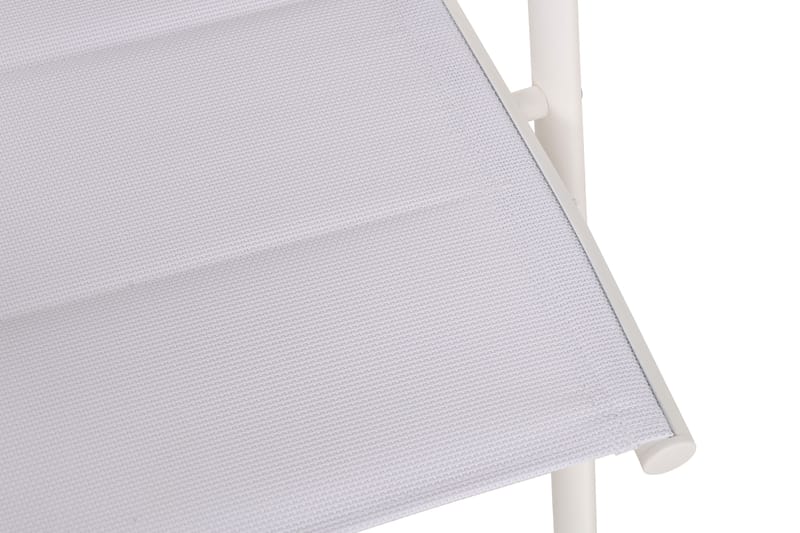 Maggie Polstret Regulerbar Stol Utendørs - Hvit - Hagemøbler & utemiljø - Stoler & Lenestoler - Posisjonsstoler
