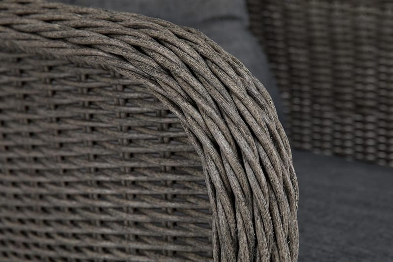 Marcus lenestol m pute - Grå - Hagemøbler & utemiljø - Stoler & Lenestoler - Utelenestoler