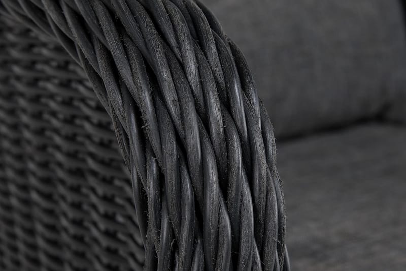 Marcus Lenestol - Svart - Hagemøbler & utemiljø - Stoler & Lenestoler - Utelenestoler