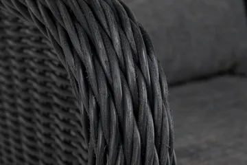 Marcus Lenestol - Svart - Hagemøbler & utemiljø - Stoler & Lenestoler - Utelenestoler