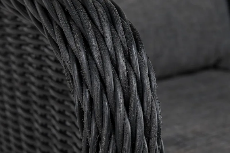 Marcus Lenestol - Svart - Hagemøbler & utemiljø - Stoler & Lenestoler - Utelenestoler