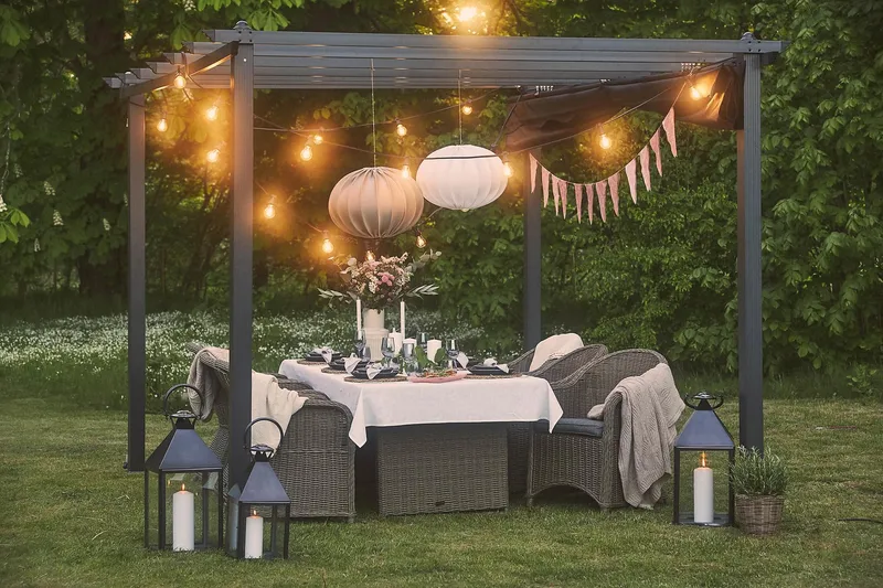 Marcus Light lenestol m pute - Grå - Hagemøbler & utemiljø - Stoler & Lenestoler - Utelenestoler