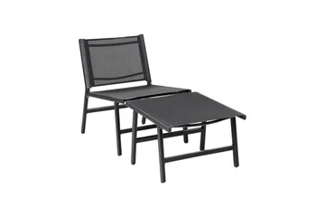 Montmagny Solstol 54x60 cm - Svart - Hagemøbler & utemiljø - Stoler & Lenestoler - Solstoler