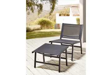 Montmagny Solstol 54x60 cm - Svart - Hagemøbler & utemiljø - Stoler & Lenestoler - Solstoler