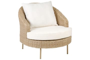 Napa Utelenestol - Natur/Beige/Hvit - Hagemøbler & utemiljø - Stoler & Lenestoler - Utelenestoler