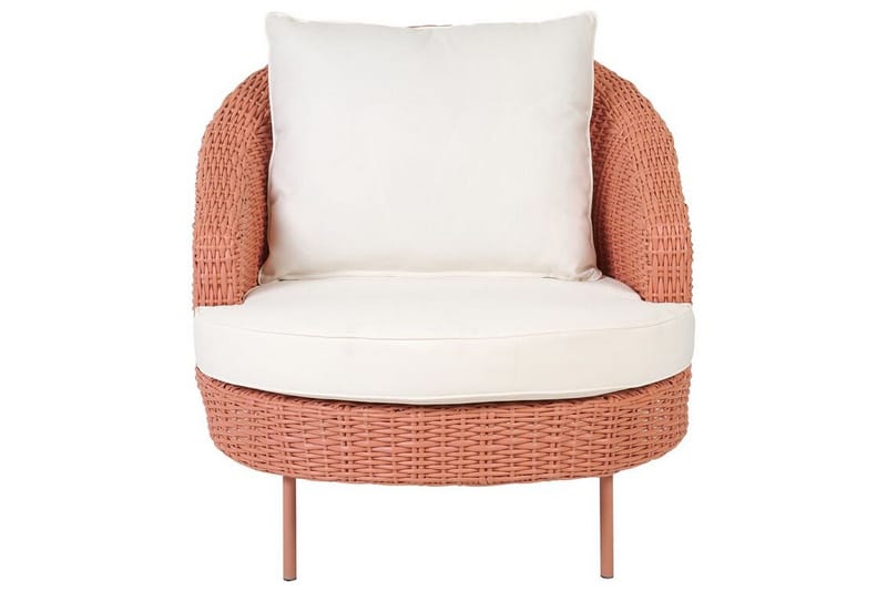 Napa Utelenestol - Rosa/Hvit - Hagemøbler & utemiljø - Stoler & Lenestoler - Utelenestoler