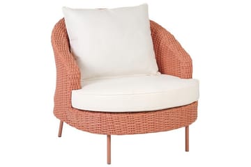 Napa Utelenestol - Rosa/Hvit - Hagemøbler & utemiljø - Stoler & Lenestoler - Utelenestoler