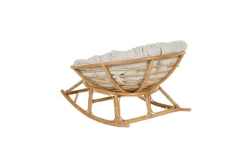 Niverville Gyngestol utendørs - Naturlig Beige - Hagemøbler & utemiljø - Stoler & Lenestoler - Gyngestol utendørs