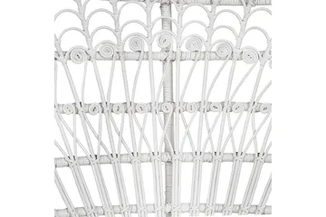 Påfuglstol Emmanuelle - Hvit - Hagemøbler & utemiljø - Stoler & Lenestoler - Utelenestoler