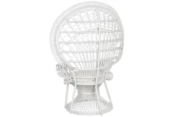 Påfuglstol Emmanuelle - Hvit - Hagemøbler & utemiljø - Stoler & Lenestoler - Utelenestoler