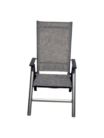 Palermo Lenestol 3-pos sammenleggbar - Svart - Hagemøbler & utemiljø - Stoler & Lenestoler - Posisjonsstoler