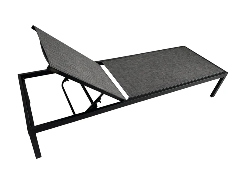 Palermo Solseng - Svart - Hagemøbler & utemiljø - Stoler & Lenestoler - Solstoler