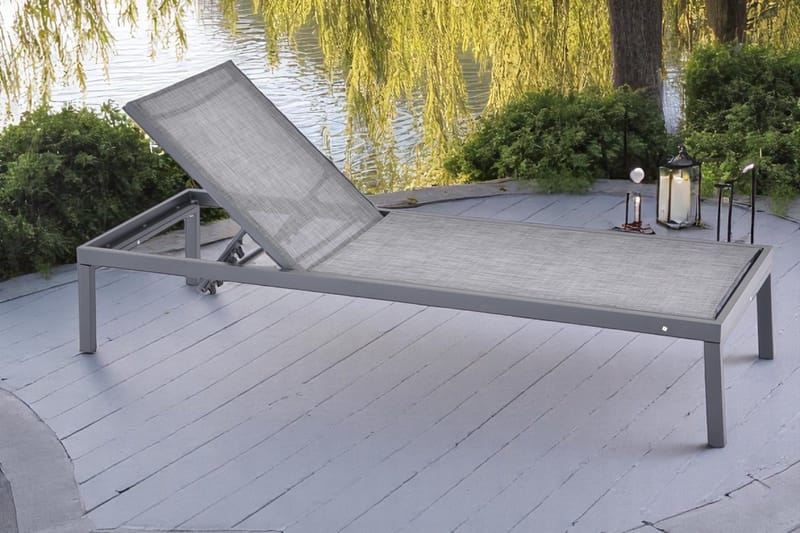 Palermo Solseng - Svart - Hagemøbler & utemiljø - Stoler & Lenestoler - Solstoler