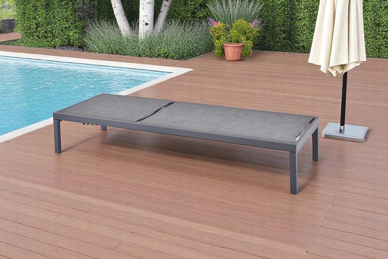 Palermo Solseng - Svart - Hagemøbler & utemiljø - Stoler & Lenestoler - Solstoler