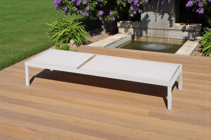 Palermo Solseng Utendørs - Beige - Hagemøbler & utemiljø - Stoler & Lenestoler - Solstoler