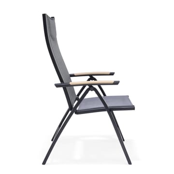 Panama Utestol Justerbar stol - Svart - Hagemøbler & utemiljø - Stoler & Lenestoler - Posisjonsstoler