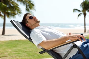 Panama Utestol Justerbar stol - Svart - Hagemøbler & utemiljø - Stoler & Lenestoler - Posisjonsstoler