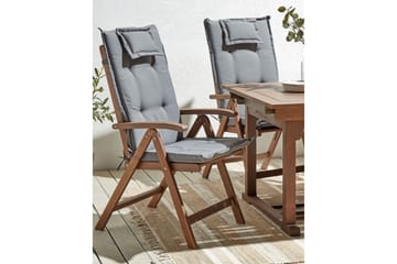 Paolo Posisjonsstol - Mørk Brun/Grå - Hagemøbler & utemiljø - Stoler & Lenestoler - Posisjonsstoler