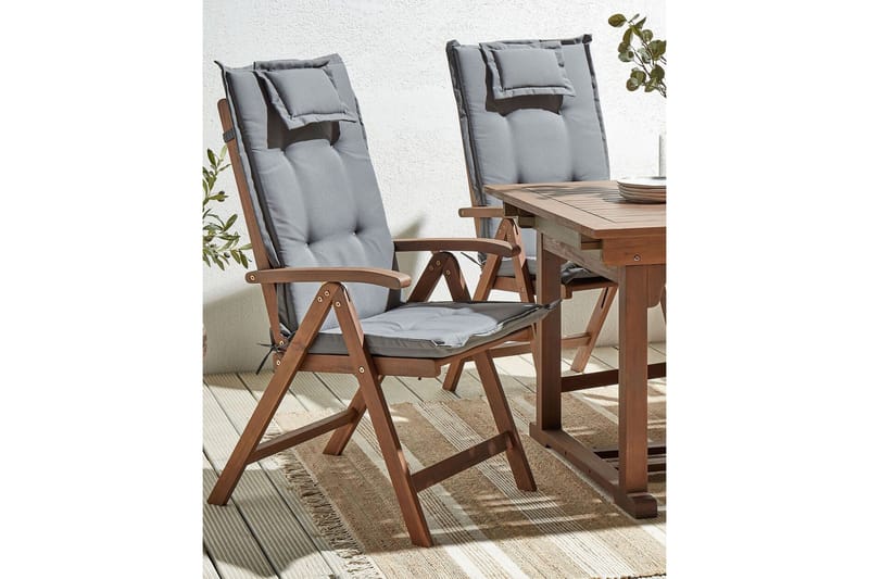 Paolo Posisjonsstol - Mørk Brun/Grå - Hagemøbler & utemiljø - Stoler & Lenestoler - Posisjonsstoler