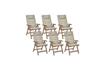 Paolo Posisjonsstol - Mørk Brun/Beige - Hagemøbler & utemiljø - Stoler & Lenestoler - Posisjonsstoler