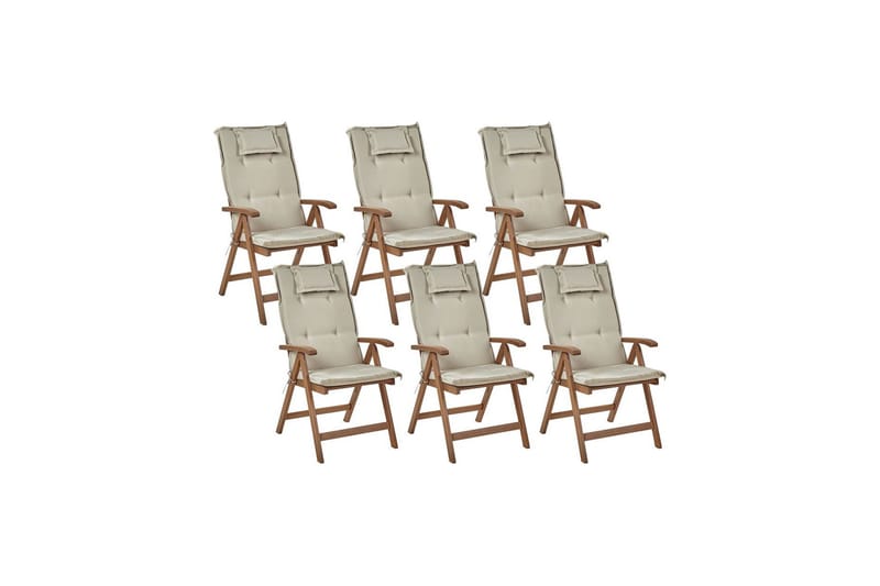 Paolo Posisjonsstol - Mørk Brun/Beige - Hagemøbler & utemiljø - Stoler & Lenestoler - Posisjonsstoler