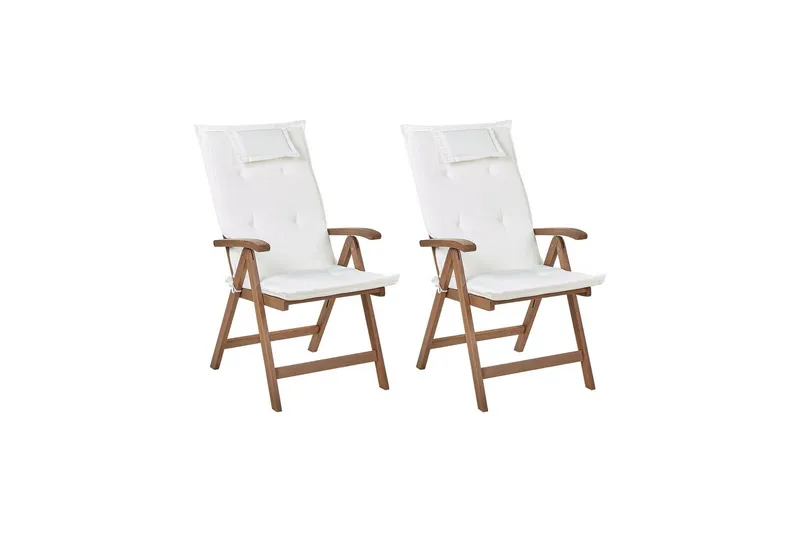 Paolo Posisjonsstol - Mørk Brun/Hvit - Hagemøbler & utemiljø - Stoler & Lenestoler - Posisjonsstoler