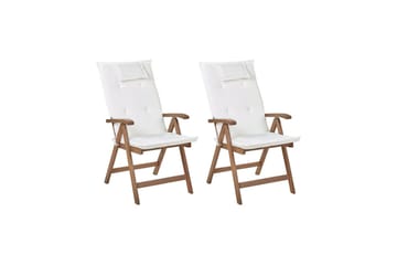 Paolo Posisjonsstol - Mørk Brun/Hvit - Hagemøbler & utemiljø - Stoler & Lenestoler - Posisjonsstoler