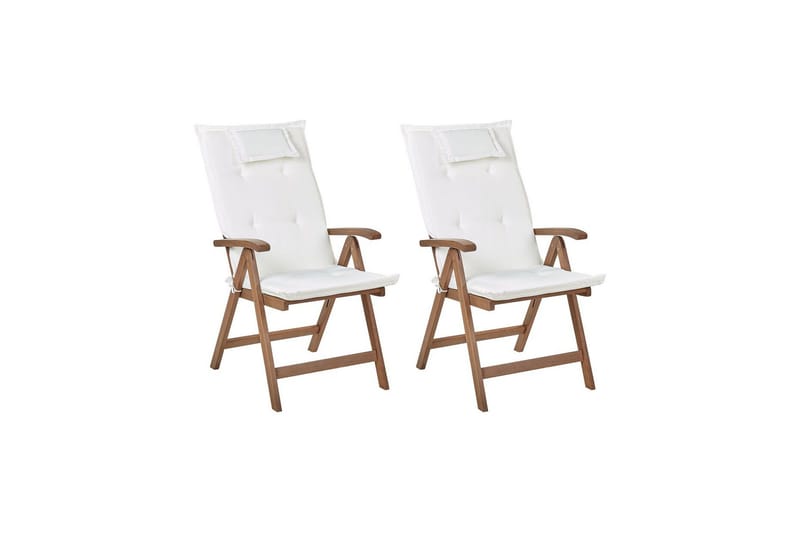 Paolo Posisjonsstol - Mørk Brun/Hvit - Hagemøbler & utemiljø - Stoler & Lenestoler - Posisjonsstoler