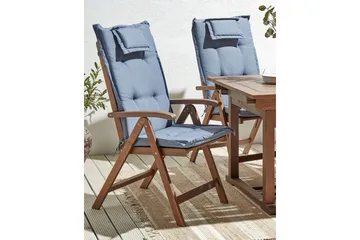 Paolo Posisjonsstol - Blå/Mørkebrun - Hagemøbler & utemiljø - Stoler & Lenestoler - Posisjonsstoler