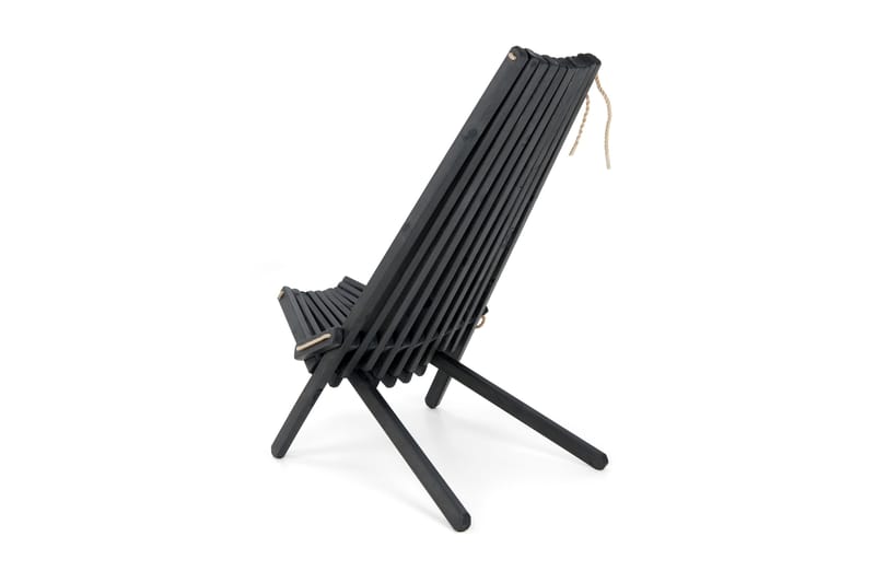 Park Solstol 2 stk - Svart - Hagemøbler & utemiljø - Loungemøbler - Loungestol utendørs