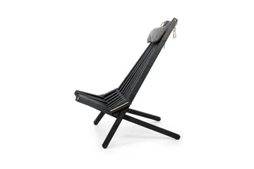 Park Solstol 2 stk - Svart - Hagemøbler & utemiljø - Loungemøbler - Loungestol utendørs