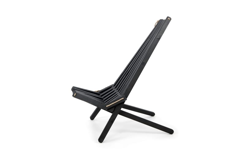 Park Solstol 2 stk - Svart - Hagemøbler & utemiljø - Loungemøbler - Loungestol utendørs