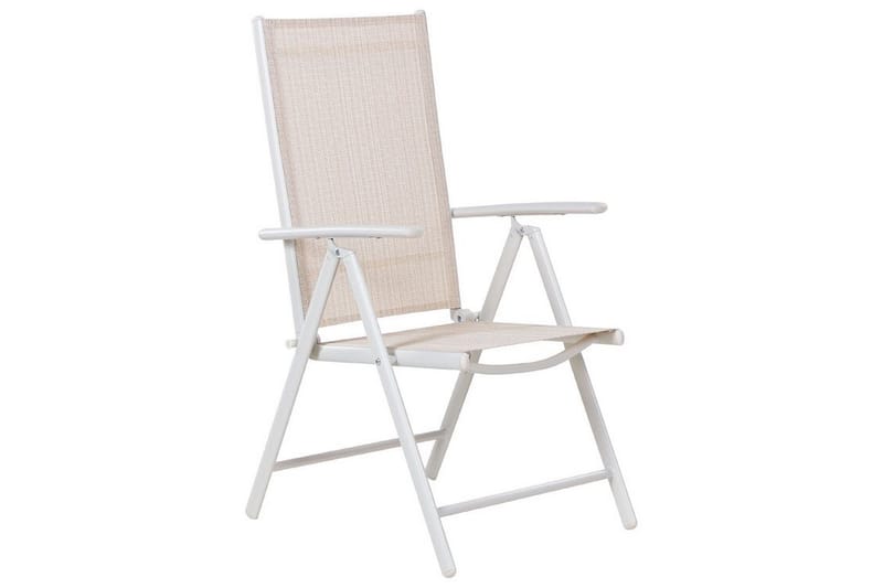 Posisjonsstol Villacarillo - Beige/Hvit - Hagemøbler & utemiljø - Stoler & Lenestoler - Posisjonsstoler