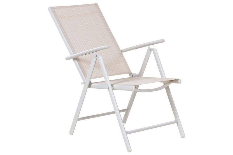 Posisjonsstol Villacarillo - Beige/Hvit - Hagemøbler & utemiljø - Stoler & Lenestoler - Posisjonsstoler