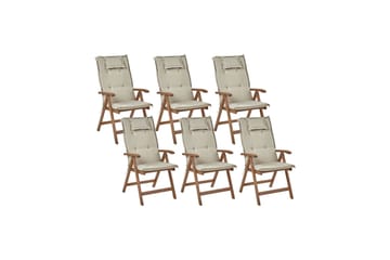 Posisjonsstol Paolo - Mørk Brun/Beige - Hagemøbler & utemiljø - Stoler & Lenestoler - Posisjonsstoler