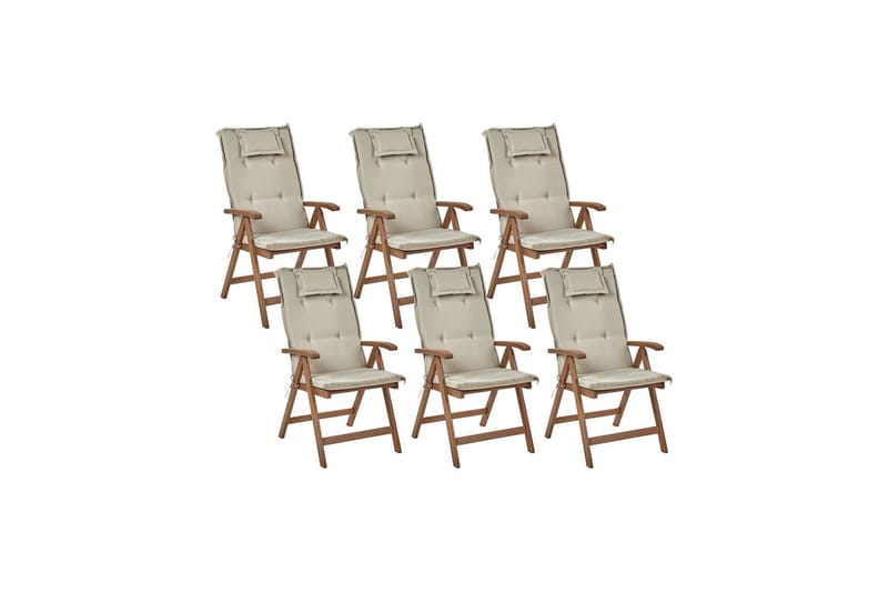 Posisjonsstol Paolo - Mørk Brun/Beige - Hagemøbler & utemiljø - Stoler & Lenestoler - Posisjonsstoler