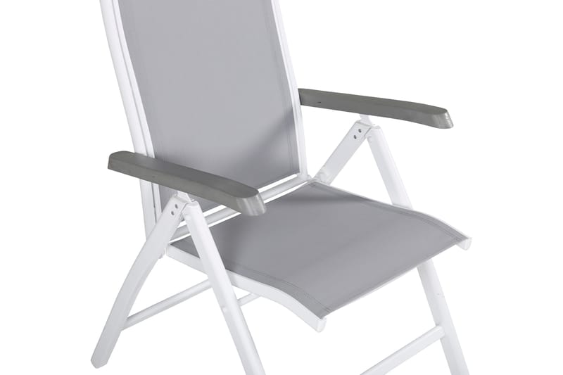 Albany Posisjonsstol - Grå/Hvit - Hagemøbler & utemiljø - Stoler & Lenestoler - Posisjonsstoler