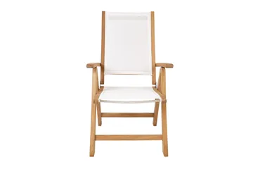 Bali Stol Hvit - Hagemøbler & utemiljø - Stoler & Lenestoler - Posisjonsstoler