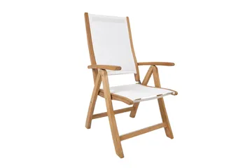 Bali Stol Hvit - Hagemøbler & utemiljø - Stoler & Lenestoler - Posisjonsstoler